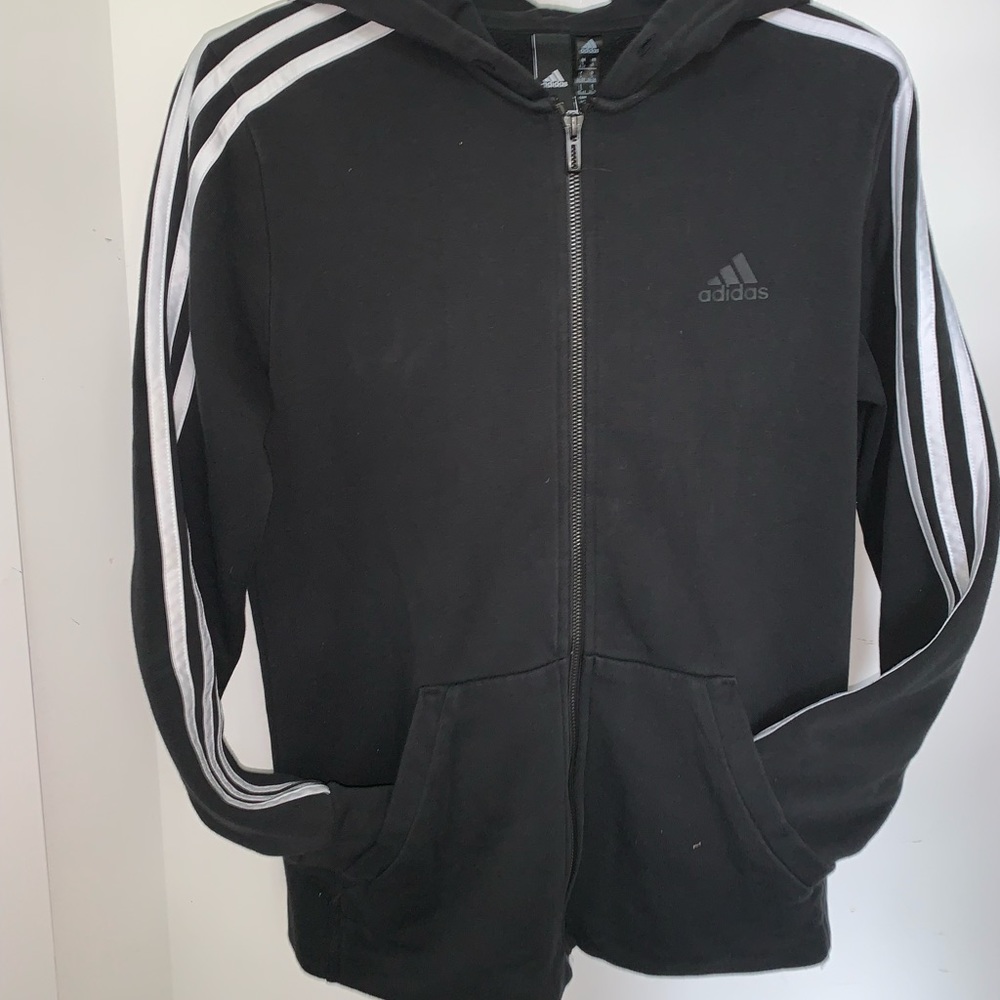Adidas’s zip up hoodie